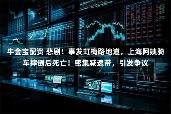 牛金宝配资 悲剧！事发虹梅路地道，上海阿姨骑车摔倒后死亡！密集减速带，引发争议